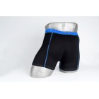 Heren boxer zwart/blauw